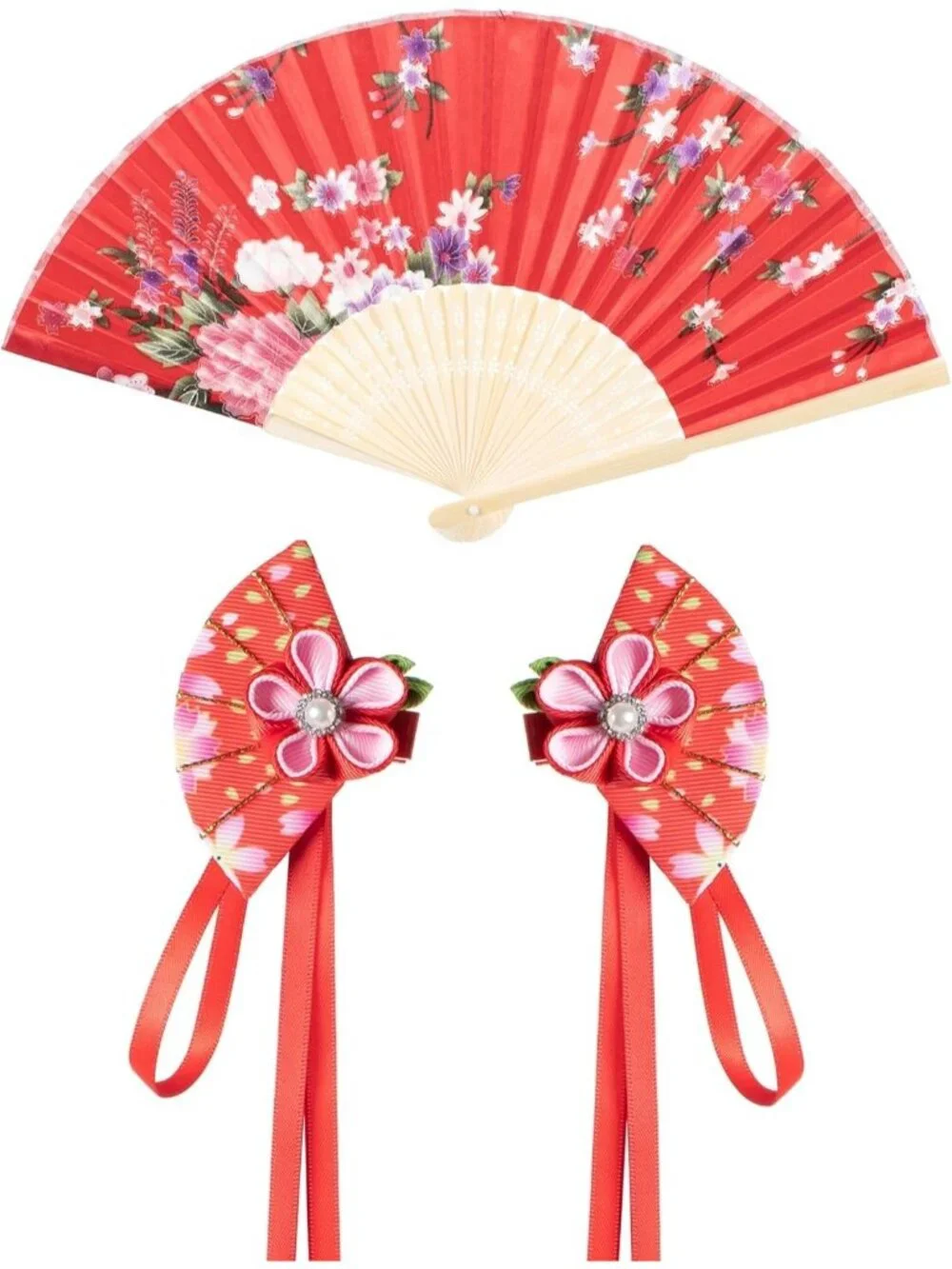 Kids Asian Traditional Dress Kimono Robe Girls Costume Cosplay 10-12 Years